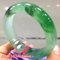 natural burmese jadeite ice green elegant princess jade bracelet best gift jewelry