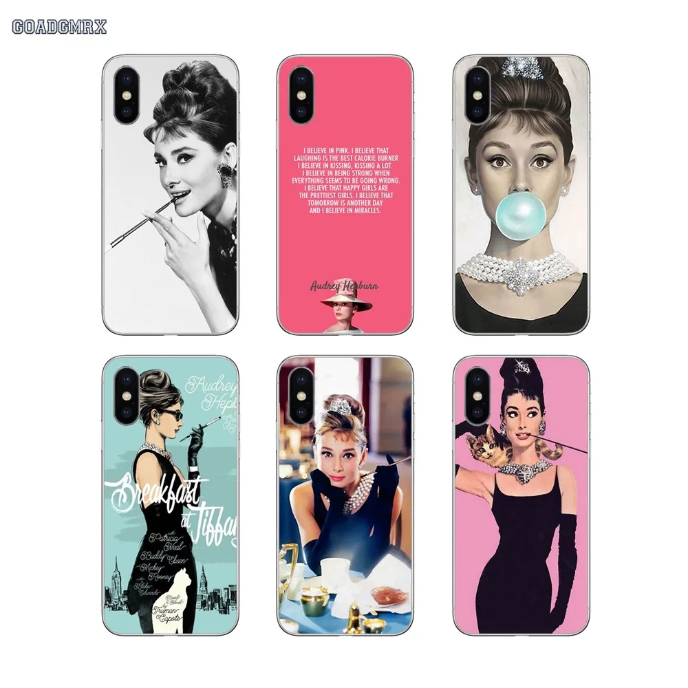 Для huawei P Smart 2019 G7 G8 P7 P8 P10 Plus P20 P30 Pro P9 Lite Mini 2017 Одри Хепберн симпатичный Модный чехол