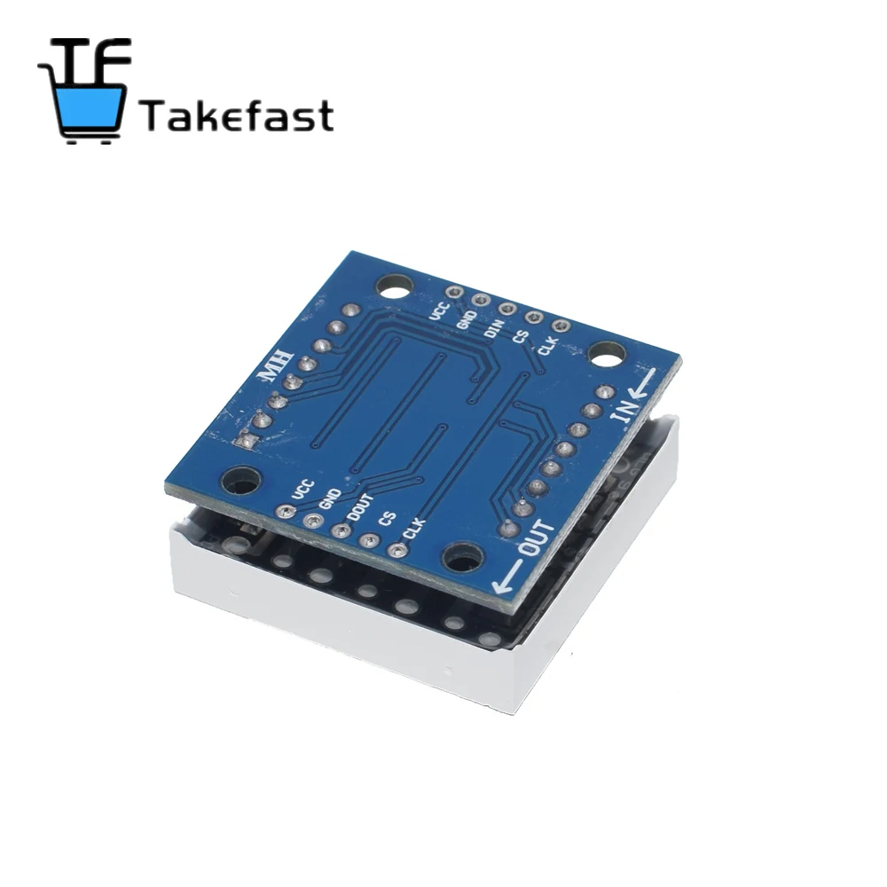 Модуль точечной матрицы MAX7219 модуль микроконтроллера дисплей готовые товары