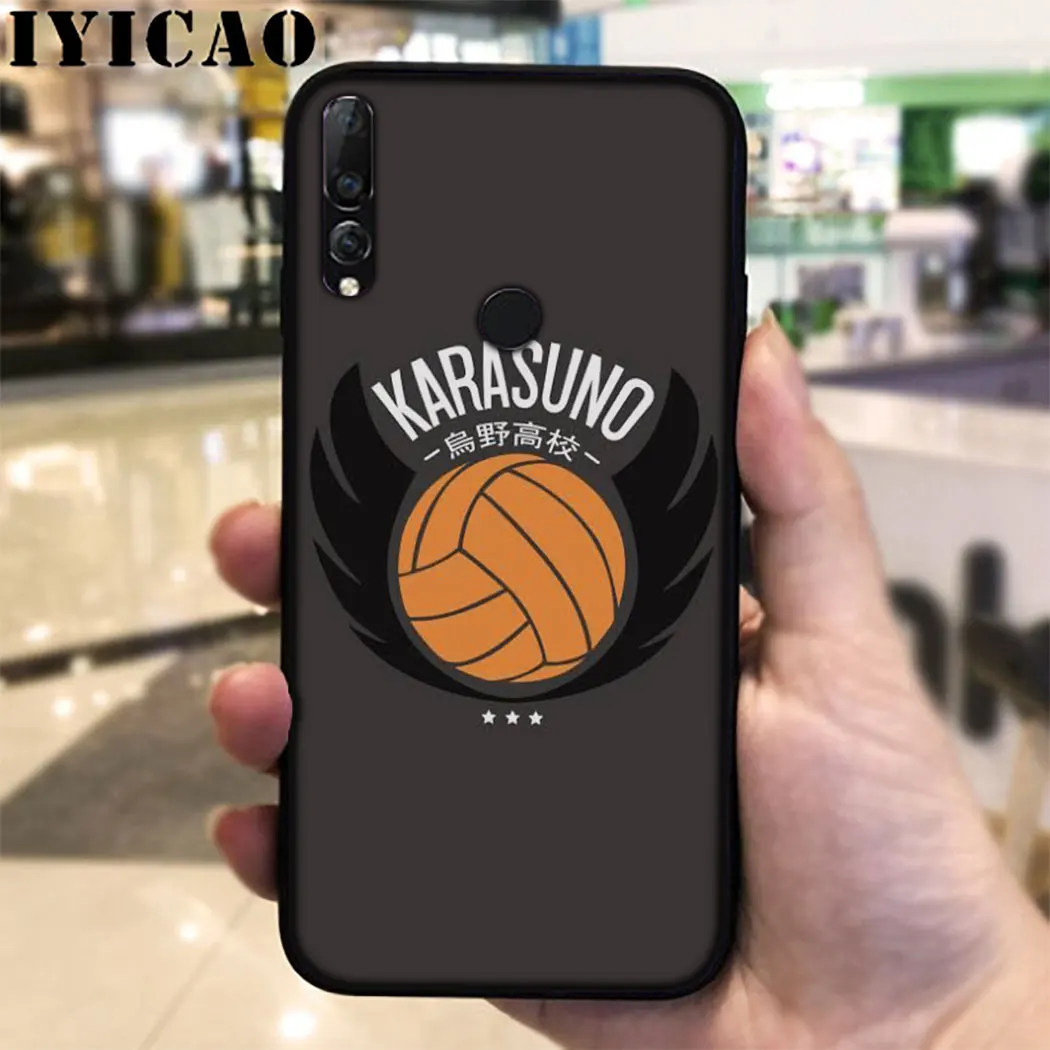 IYICAO Nekoma Karasuno мягкий телефон для huawei P8 P9 P10 P20 P30 Lite Pro P Smart Z Plus 2019 чехол |
