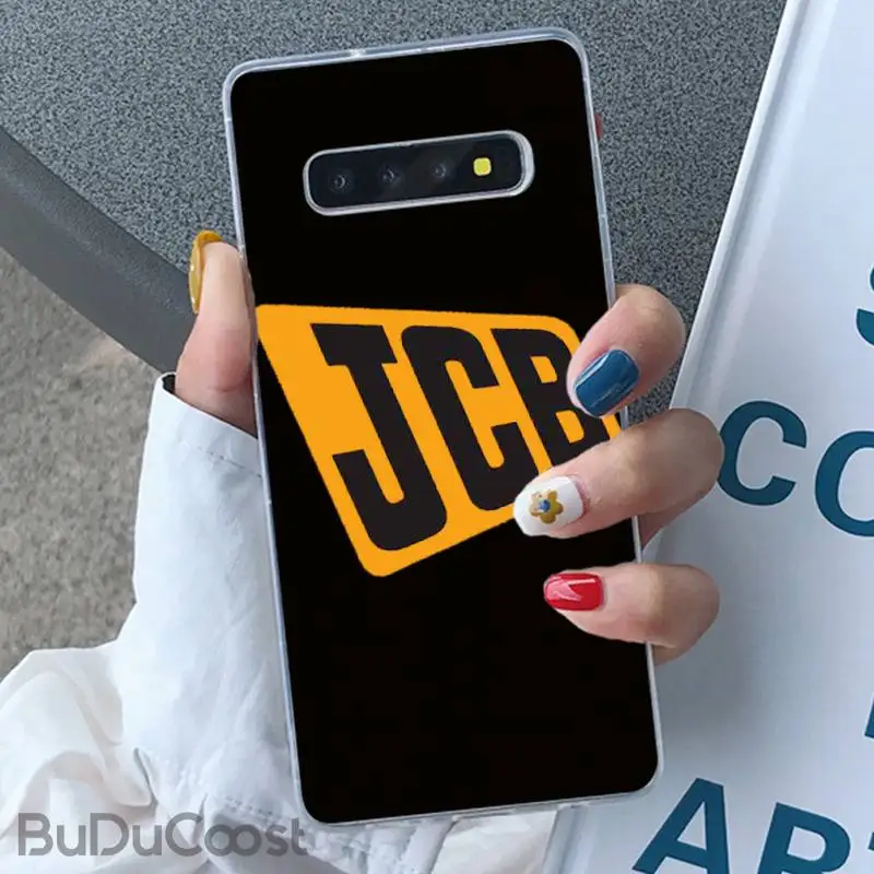 

Riccu jcb excavator DIY Luxury Phone Case for Samsung Galaxy S10 Plus S10E S6edge S7edge S8 S9 Plus S10lite S20 Plus Ultra