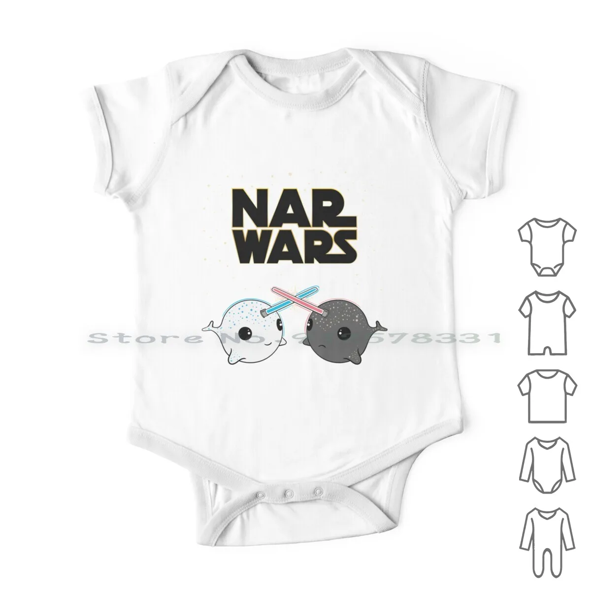 

Нар-войн, забавная футболка с надписью «I Love Narwhals», Одежда для новорожденных, комбинезоны, хлопковые комбинезоны, войн, Narwhals, Волшебный единорог, море