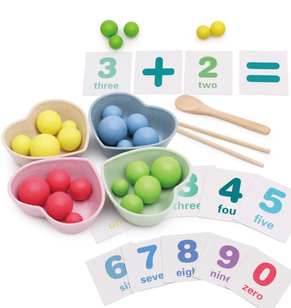

Sorting Toys For Toddlers Matching Game Color Sorting Preschool Learning Toys Puzzle 3d Chopsticks Practice Kids Educational Toy