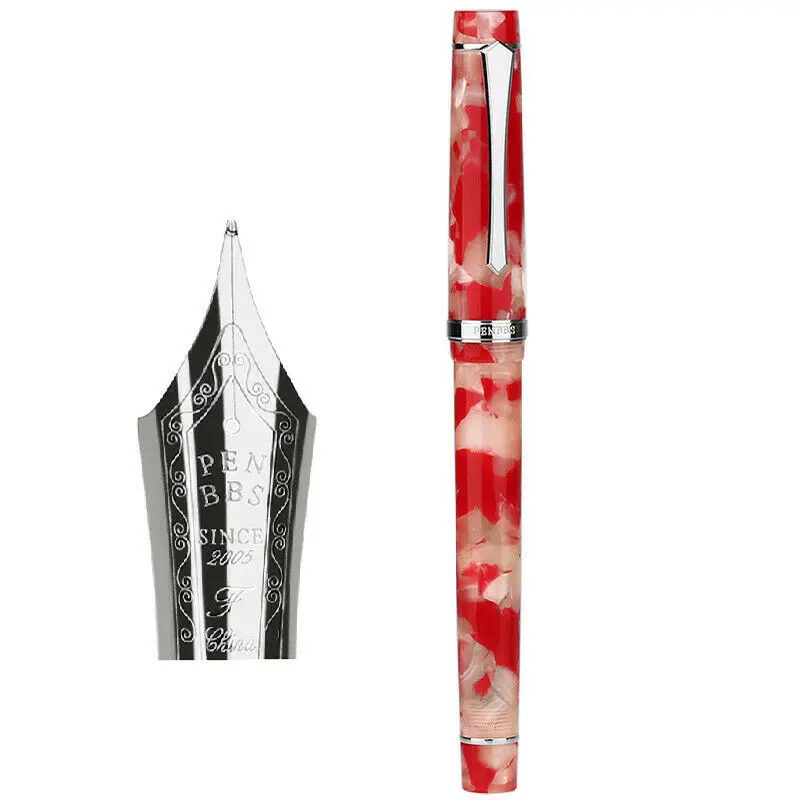 As picture EF0.38mm Penbbs 352 акриловая смола авторучка дополнительный тонкий наконечник EF0.38mm F0.5mm пишущий студент, школа, офис чернильные ручки канцелярские принадлежности - Цвет: As picture EF0.38mm