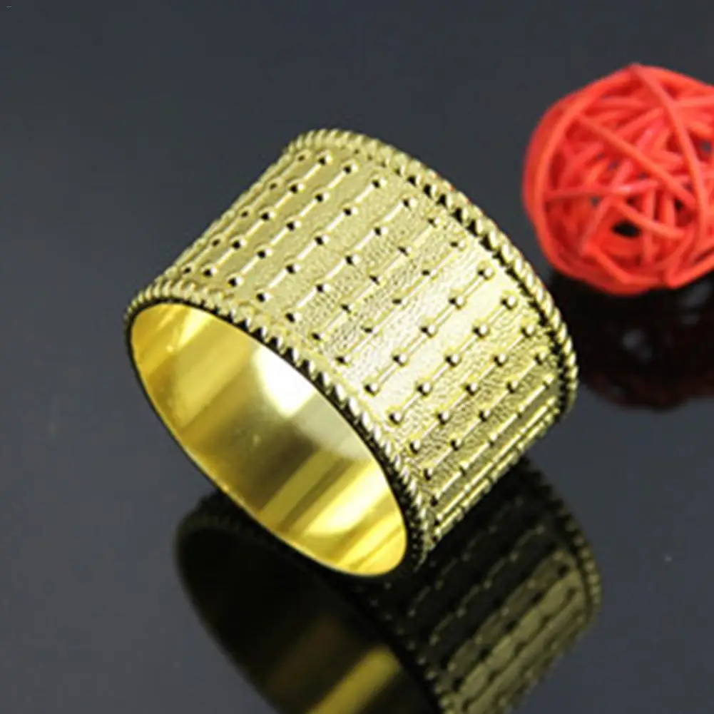 Пряжка для салфеток из сплава Золотое кольцо свадебный фестиваль гостиничный