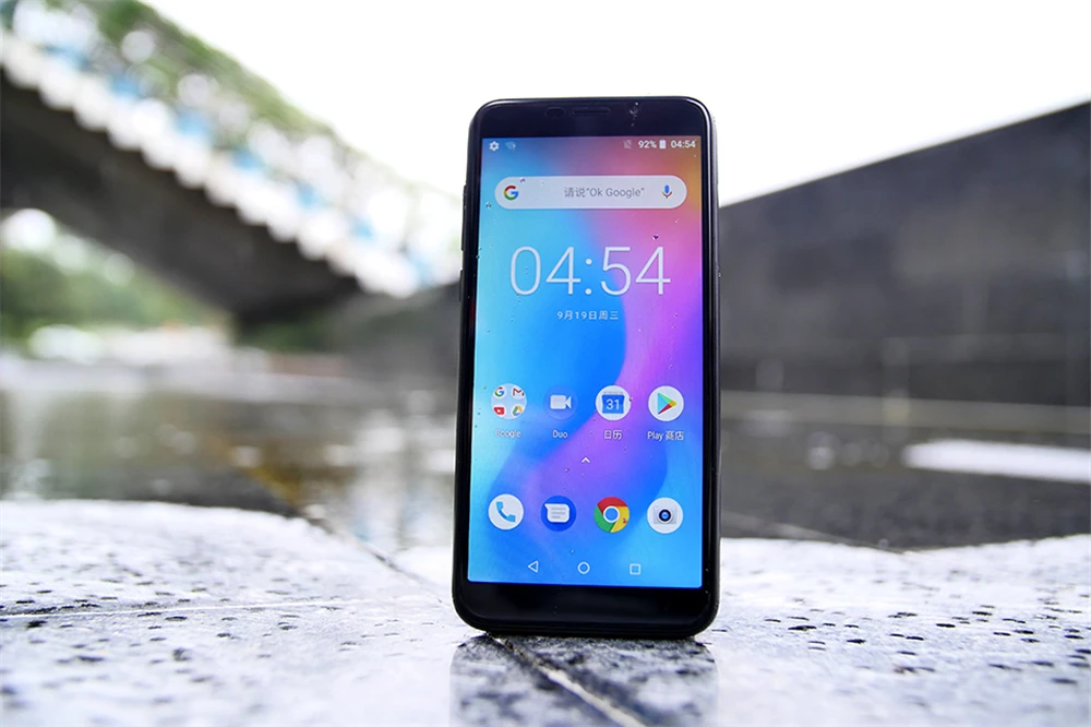 HOMTOM C1 1 ГБ ОЗУ 16 Гб ПЗУ четырехъядерный мобильный телефон 5,5 дюйма 18:9 полный дисплей 13MP задняя камера смартфон отпечаток пальца сотовый телефон