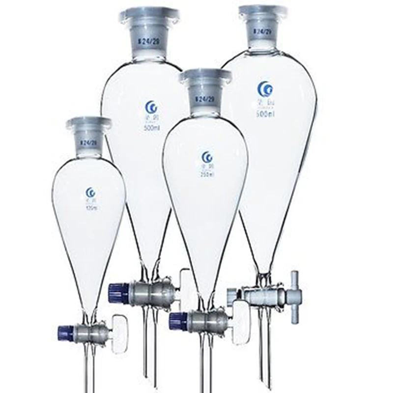 2000 мл 29/32 химическое соединение лабораторное стекло в форме груши сепарационная