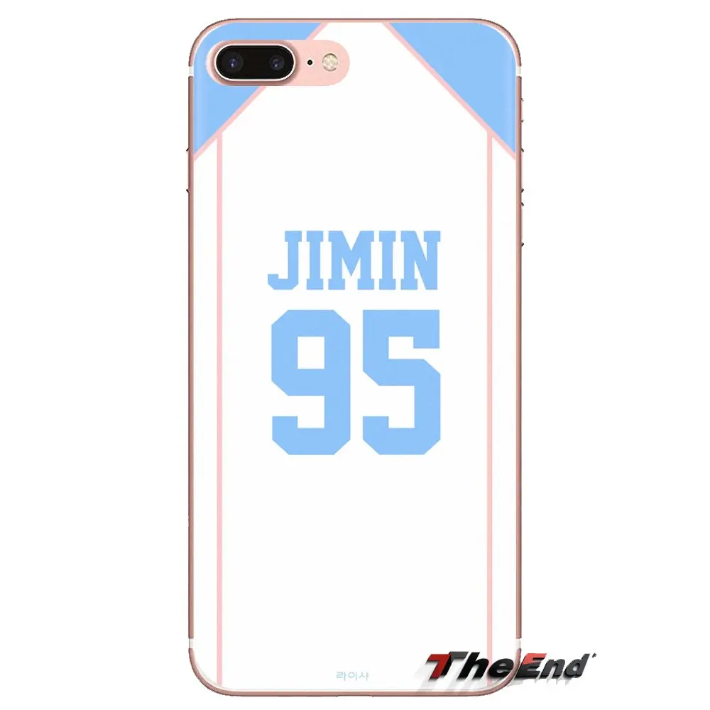 Прозрачный чехол из термополиуретана с кожного покрова Корейская кофта jhope jimin