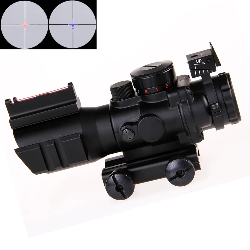 Тактическая Винтовка 4X32 прицел три цвета сетка Оптика наружная винтовка