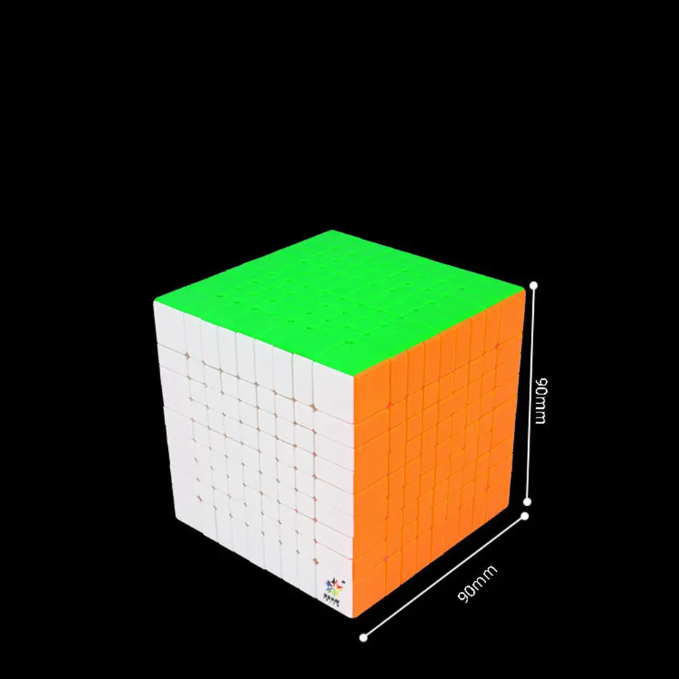 Yuxin 9x9 волшебный куб Yuxin Little Magic 9x9x9 волшебный куб 9 слоев скоростной куб профессиональный пазл детские игрушки подарок cubo magico