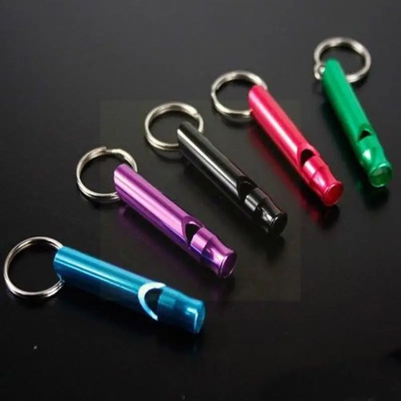 

1pcs Mini Sport Whistles Whistle Of Survival Multi Camping Emergency Souvenir Siren Cheerleading Hiking Keychain Aluminum A D3s9
