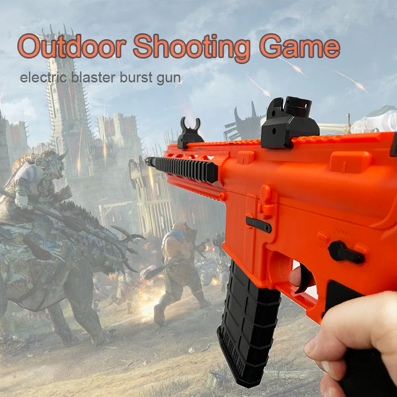 Пластик игрушка M416 Электрический Пистолеты страйкбол воздушного снимать гель