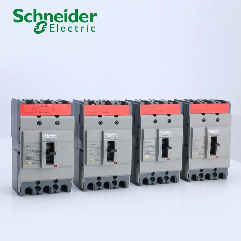 

100% new and original Schneider electric Molded-Case Circuit Breakers Switch MCCB NSC60E 3P 4P 15A 20A 25A 30A 40A 50A 60A