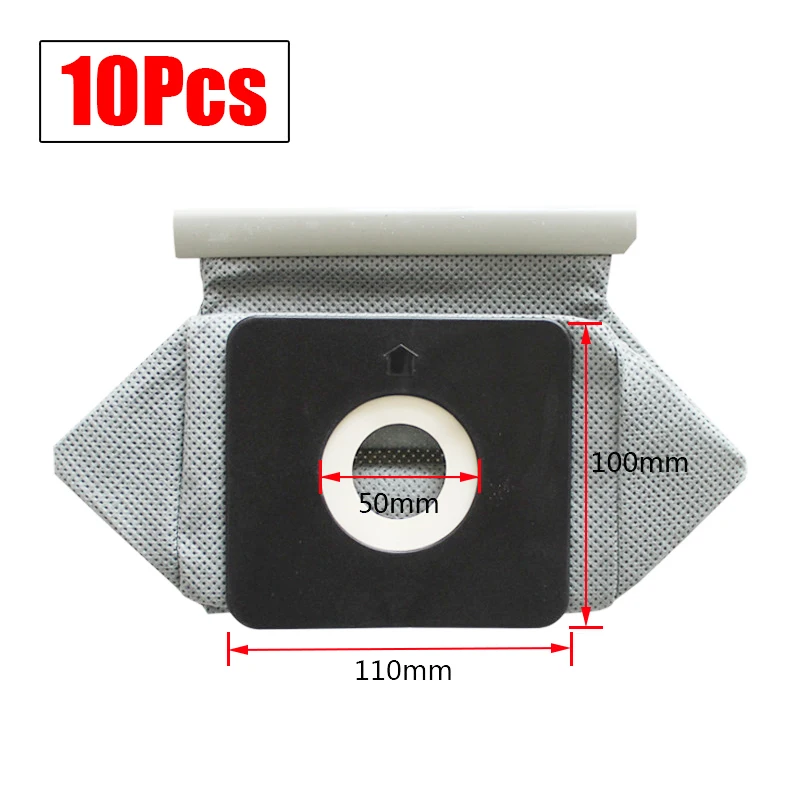

10/4/3PCS Universal Vacuum Cleaner Hepa Filter Dust Bag For Philips For Electrolux For LG Vacuum Cleaner Non Woven Bags 11x10cm