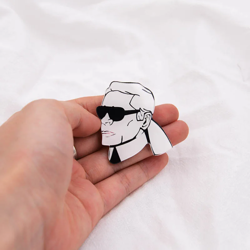 Cartoon Character Acrylic Brooch Unisex Garment Accessory Scarf Clip Fashion Jewelry | Украшения и аксессуары
