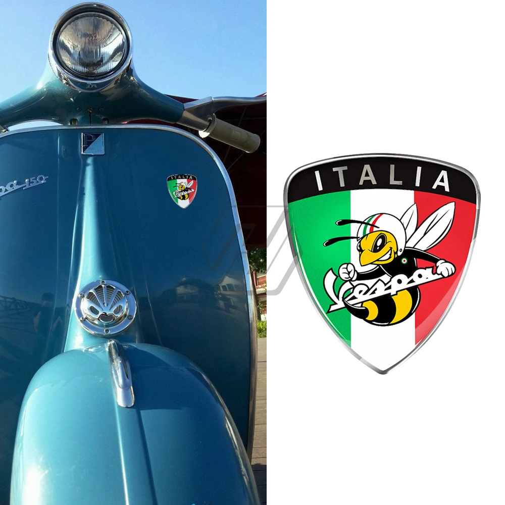 3D резиновые наклейки итальянские чехол для PIAGGIO Vespa Sticker s|Наклейки и стикеры| |