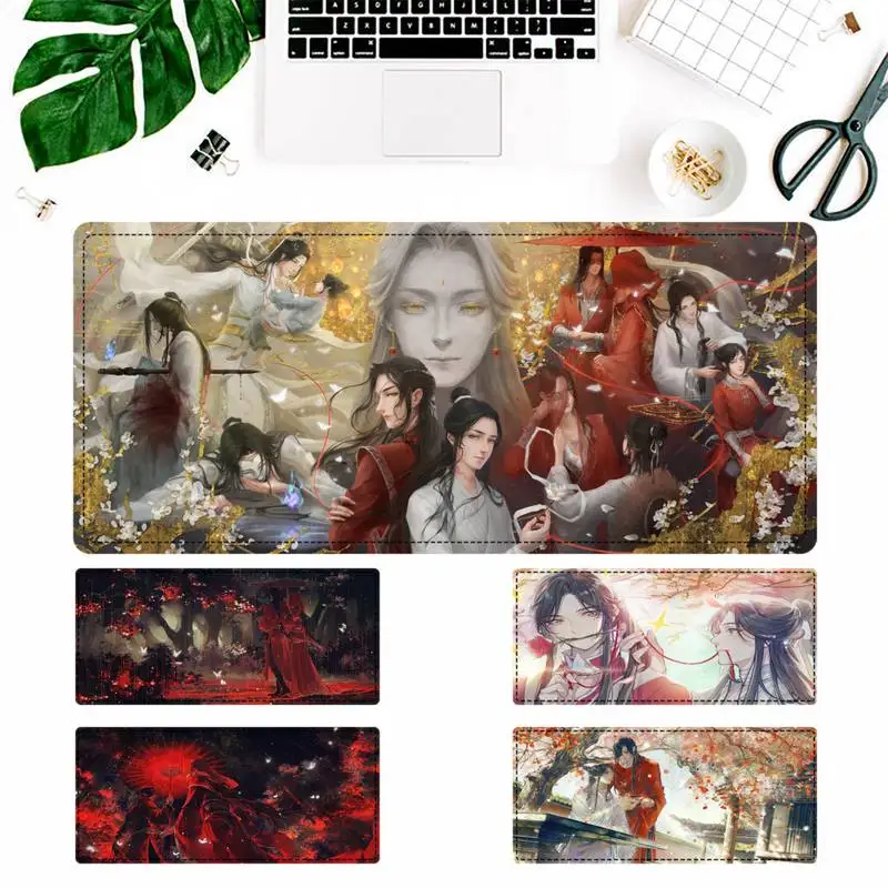 

New Products Heaven Official Blessing Gaming Mouse Pad PC Laptop Gamer Mousepad Anime Antislip Mat Keyboard Desk Mat For CS GO