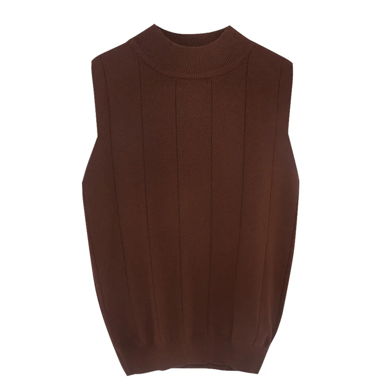 Корейские модные женские топы 2021 новые летние повседневная одежда без рукавов