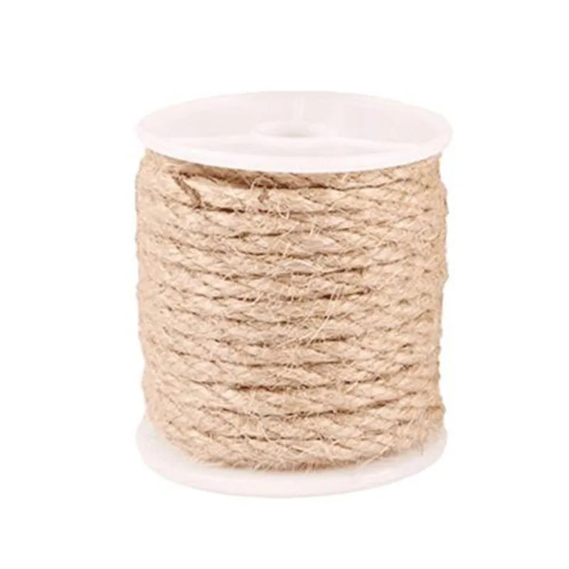 

Jute Rope Craft Macrame String Twisted Cord Handmade Decoration Pet Scratching