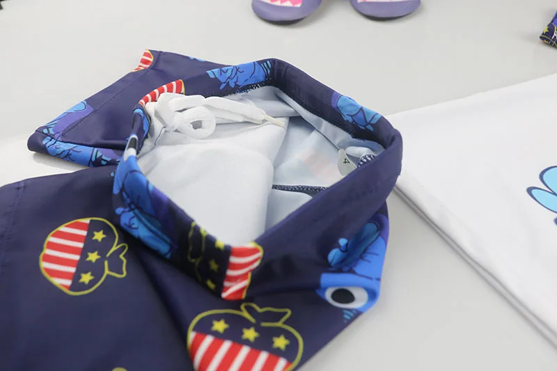 Boy Baby Swimwear Dinosaur Swimming Suit for Boys Short Sleeves Toddler Kids Children's Swimwear Beach Clothes Bathing Suit 3pcs