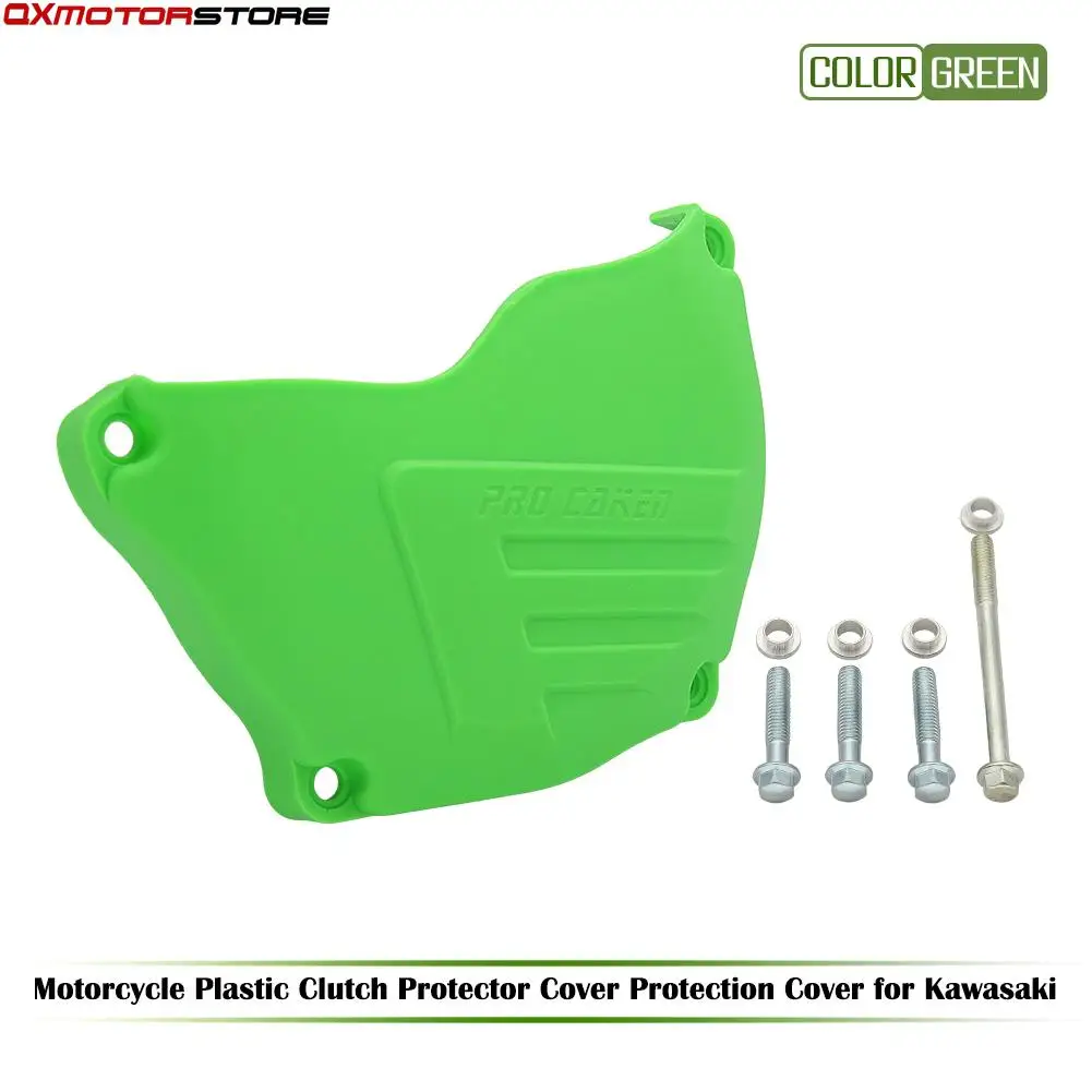 

Clutch Cover Case Cover Water Pump Guard For Kawasaki KX250F KXF250 KX 250F 2009-2018 Motorcycle Dirt Pit Bike Engine Protector
