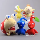 Pikmin Captain Olimar Bulborb Chappy, желтыйсинийкрасный цветок, 5 видов, детский подарок, 14-25 см, мягкие куклы, милые