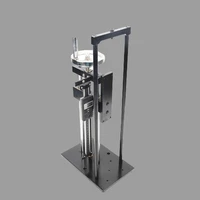 vertical spiral push and pull gauge digital force meter test stand pressure tensile machine with display scale y