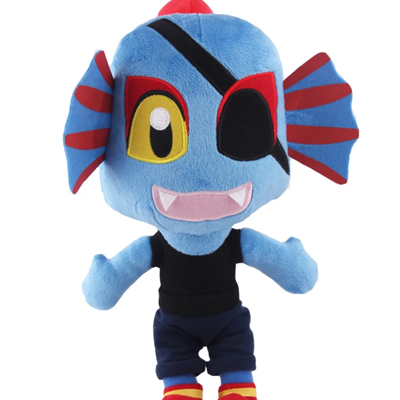 

3pcs/Lot Plush Toys Black Sans Fish Flower Alien Undertale Soft Stuffed Doll Game Cartoon Toys