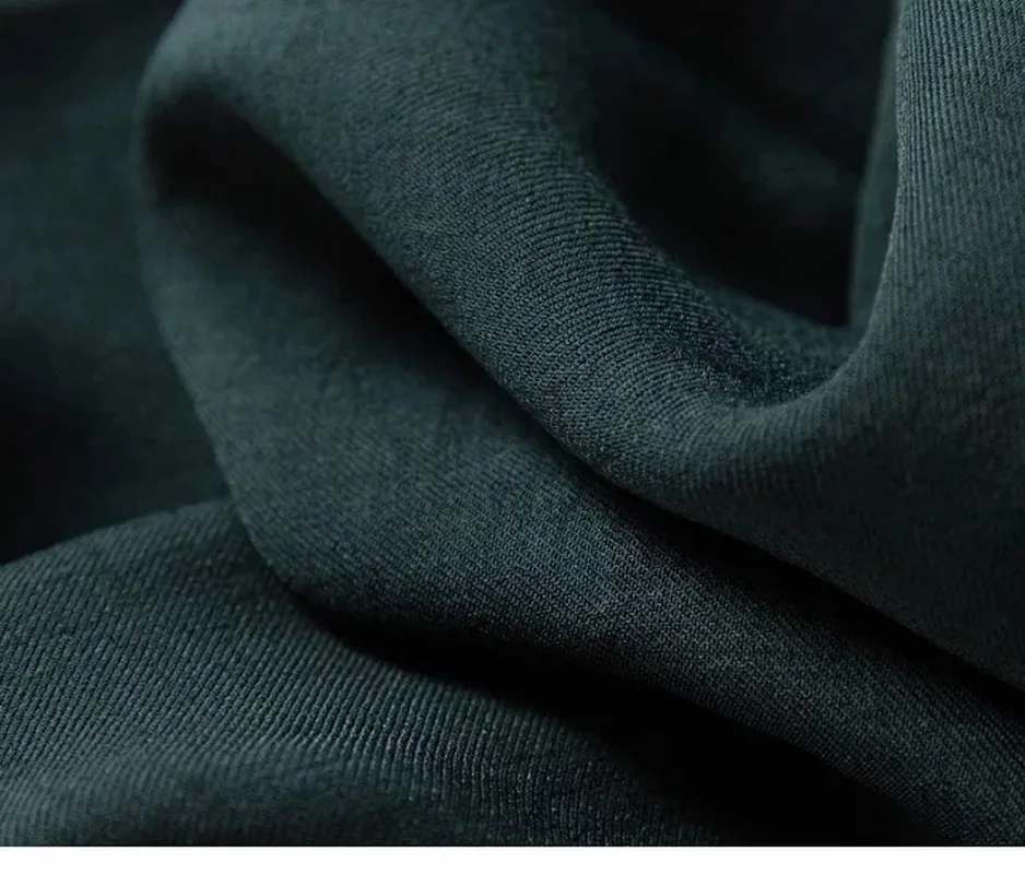 Женская юбка темно-зеленая плиссированная | одежда