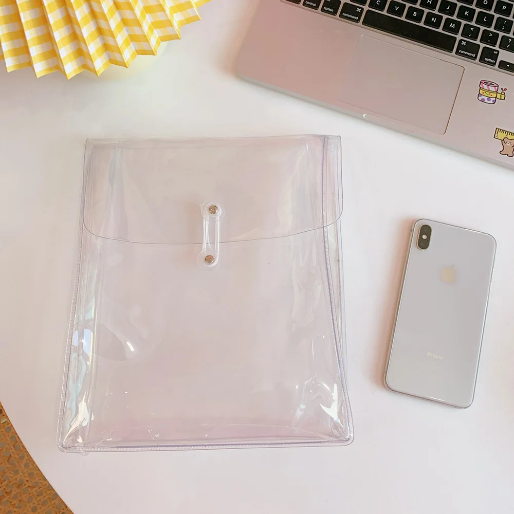 Корейский ins прозрачная обмотка ПВХ сумка для хранения ручной учетной записи