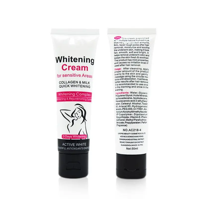 

2020 Armpit Underarm Whitening Cream Body Whitening Cream Legs Knees Private Parts Cosmetics Body Lotion cream Skin Care TSLM2