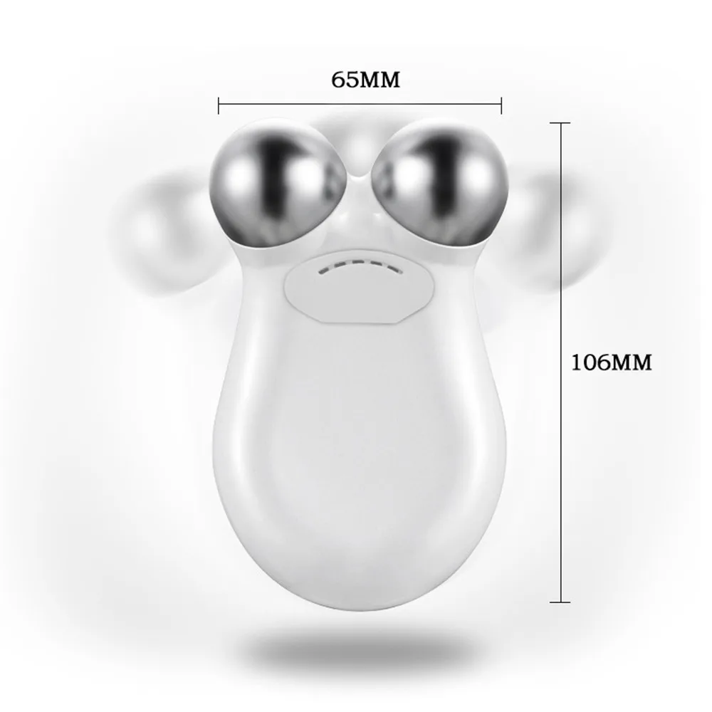 

Facial Roller Massager Microcurrent Face Lift Machine Skin Tightening Rejuvenation Beauty USB Charging Facial Wrinkle Remover