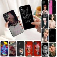 yndfcnb lil peep shell phone case for iphone 13 11 8 7 6 6s plus x xs max 5 5s se 2020 xr 11 pro cover