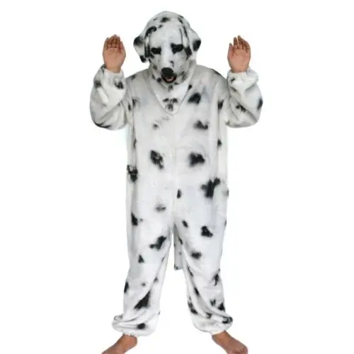 Костюм талисман в виде белой собаки костюм для косплея животного Хэллоуина