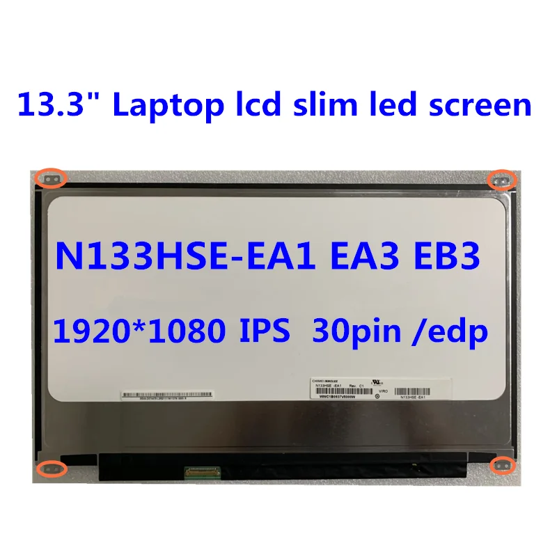 13 3 &quotЖК экран для ноутбука asus UX32 UX32VD UX31 UX31A UX32A U38N ультрабук N133HSE EA1 EA3 EB3 IPS led тонкий
