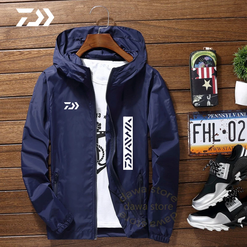 

2021 Fishing Jacket Men Breathable Fishing Clothes Men Anti-Sweat quick Dry Outdoor Fishing Clothing O-Neck Fishing Shirt Sports