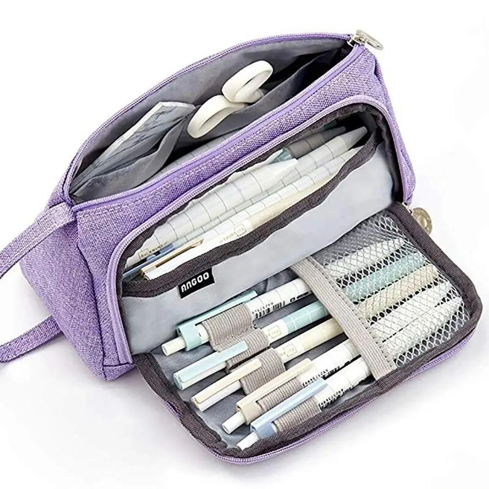 New Super Pencil Case Kawaii Large Capacity Pencilcase School Pen Supplies Bag Pencils Pouch Cosmetic bag | Багаж и сумки