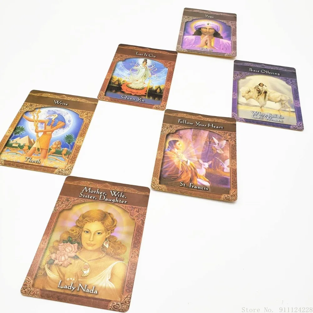 

Ascended Masters Oracle Cards English Version 44-Card Deck Tarot Board Game