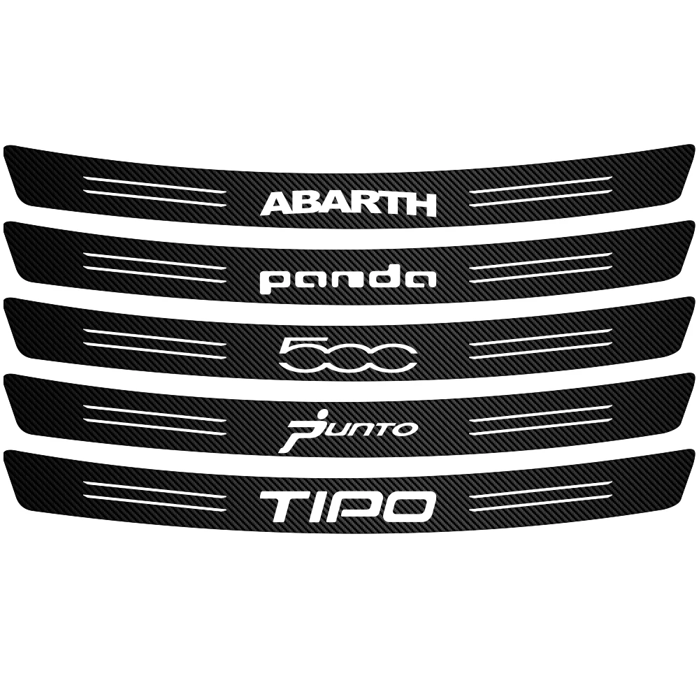 Задний бампер для Fiat Tipo 500 Punto Panda автомобиль Abarth аксессуары защиты от царапин |