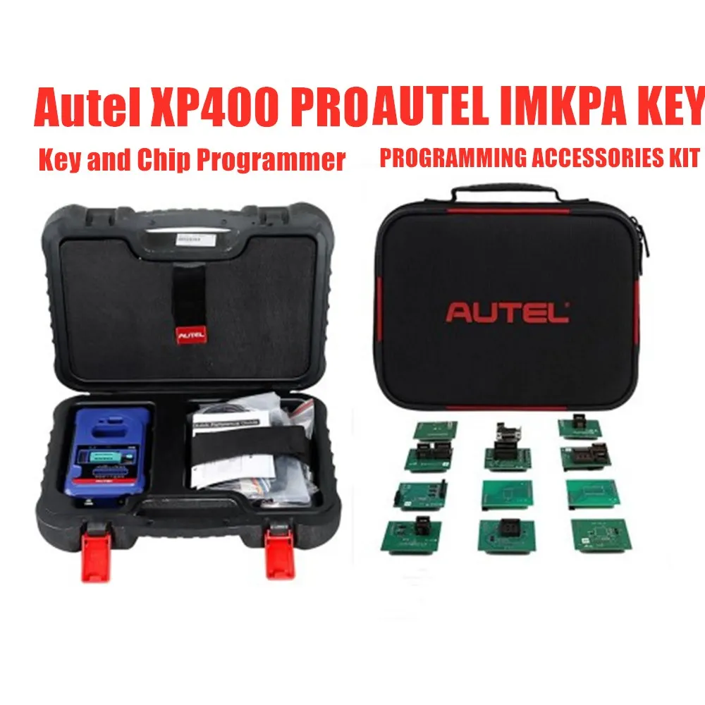 Autel XP400 PRO Key и Chip Programmer Plus IMKPA расширенный набор аксессуаров для программирования