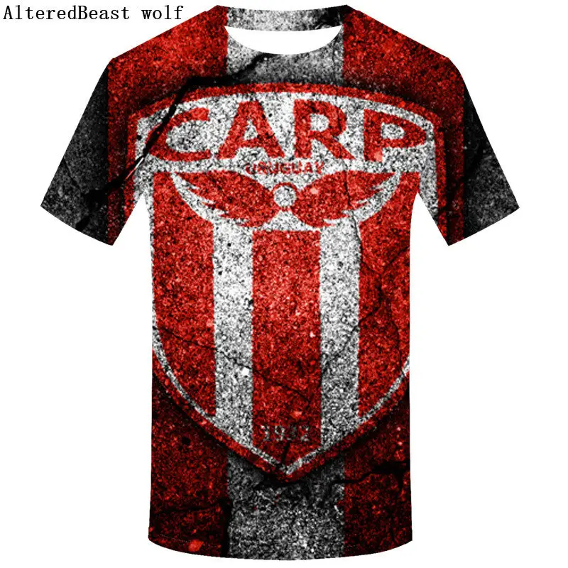 Мужская футболка с 3d принтом летняя круглым вырезом модная короткими рукавами