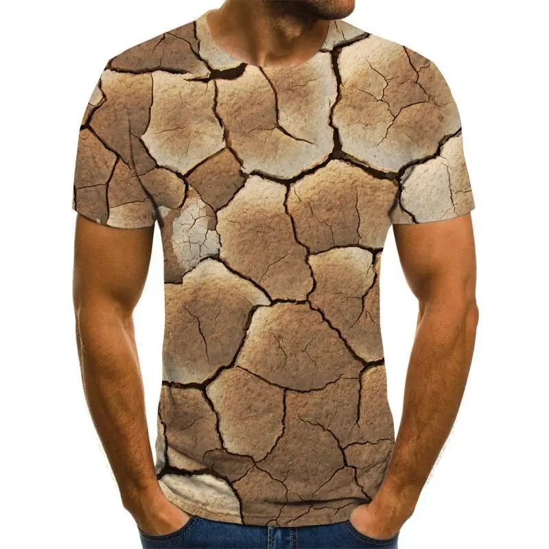

New funny T-shirt fashion 3D t-shirt loose street T-shirt men's shirt Leaves printed tshirt harajuku shirt men's