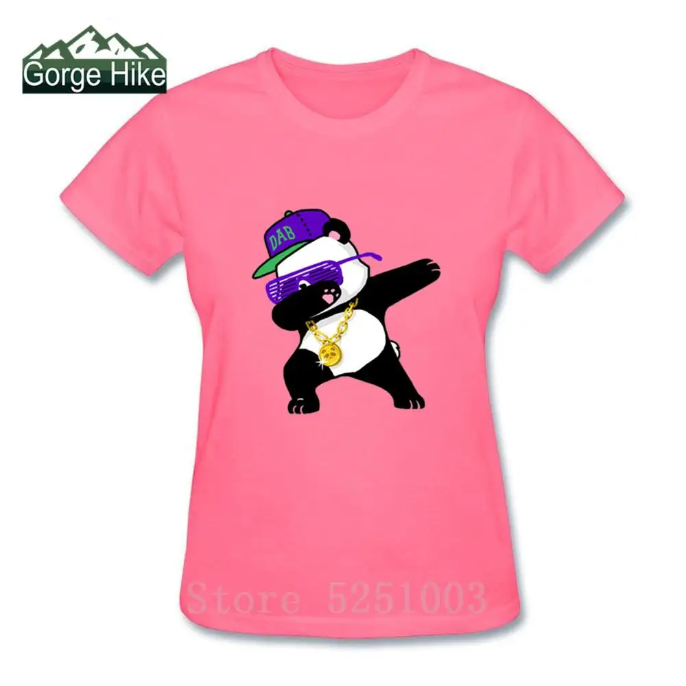 Женская футболка с забавной пандой летняя повседневная в стиле хип-хоп Звездный