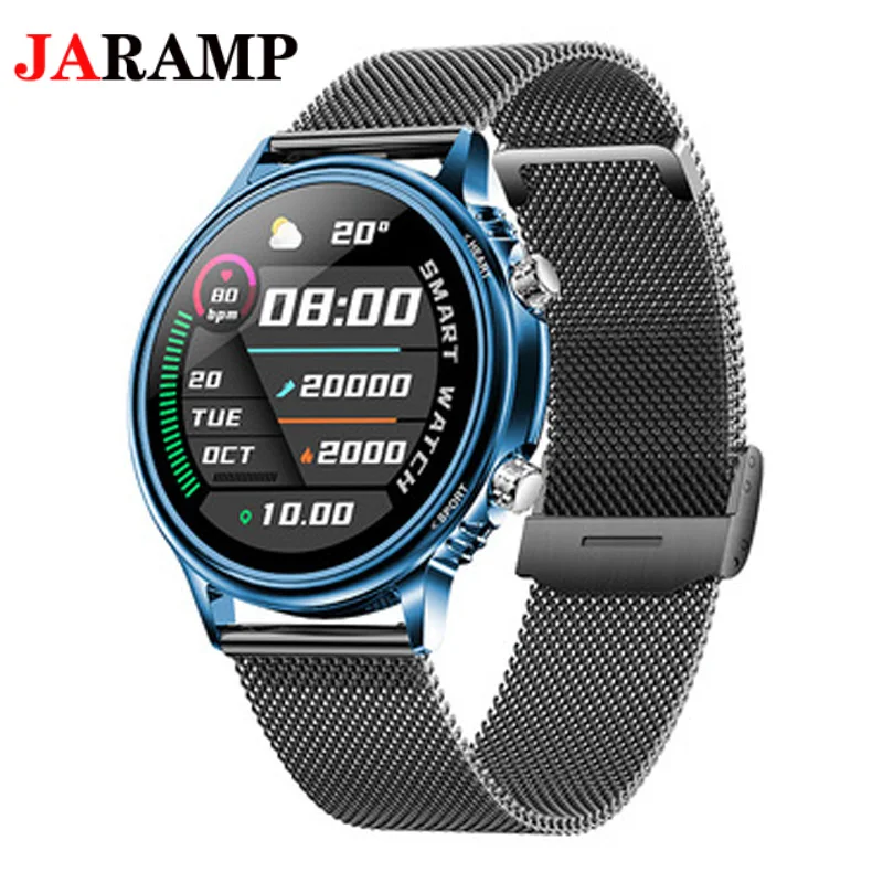 

JARAMP 2021 New Digital Smart Sport Watch Women Watches IP67 Waterproof Men Smartwatch Blood Oxygen Pressure Monitor Wristband