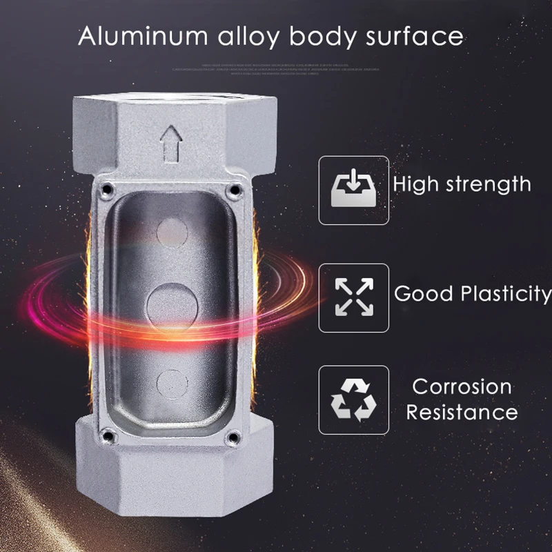 1 дюйм/1 5 дюймов турбинный расходомер горячей воды с цифровым ЖК-дисплей Дисплей