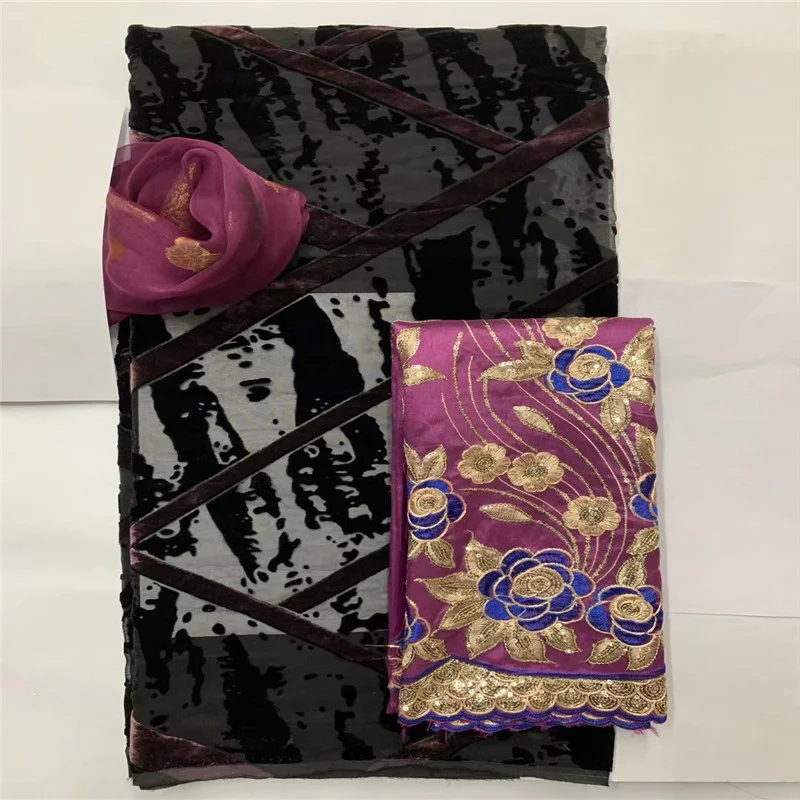 

Атласная шелковая ткань с органзой, модель LXE1125 в африканском стиле, 5 ярдов