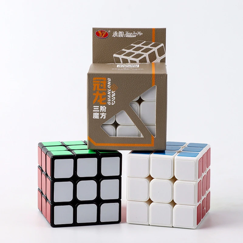 Yongjun Guanlong 3x3x3 волшебный кубик игрушечный кубик-головоломка профессиональный