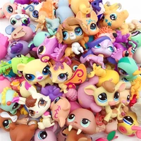 5pcslot pet shop figure toys kitty unicorn dog animal action toy collection rare glam kids toy gift