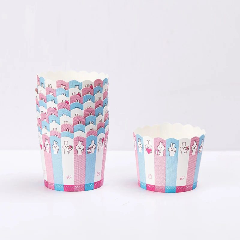 Круглая Бумажная чашка для выпечки тортов форма неприлипающая коробка бумажный