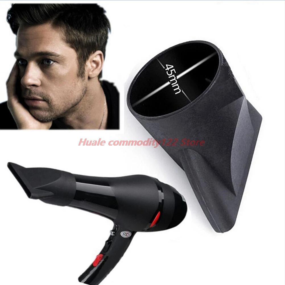 

New 1PCS Hair Dryer Black Nozzle Top Quality Hair Dryer Nozzle Not Easy To Break Thermo Blow Dry Styling Accessories
